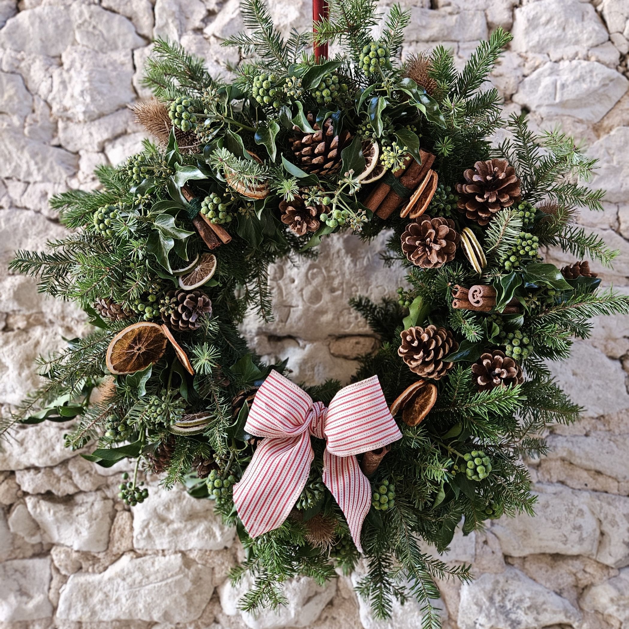 5/12 Christmas Wreathing
